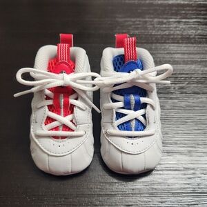 Nike Baby Walker Shoes - Red, Blue, and White